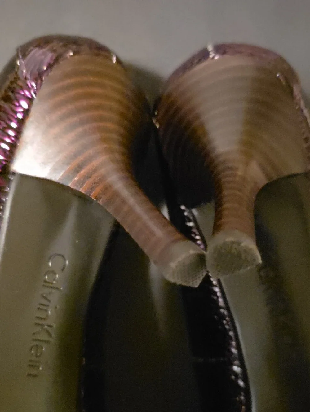 Calvin Klein sleek pointed